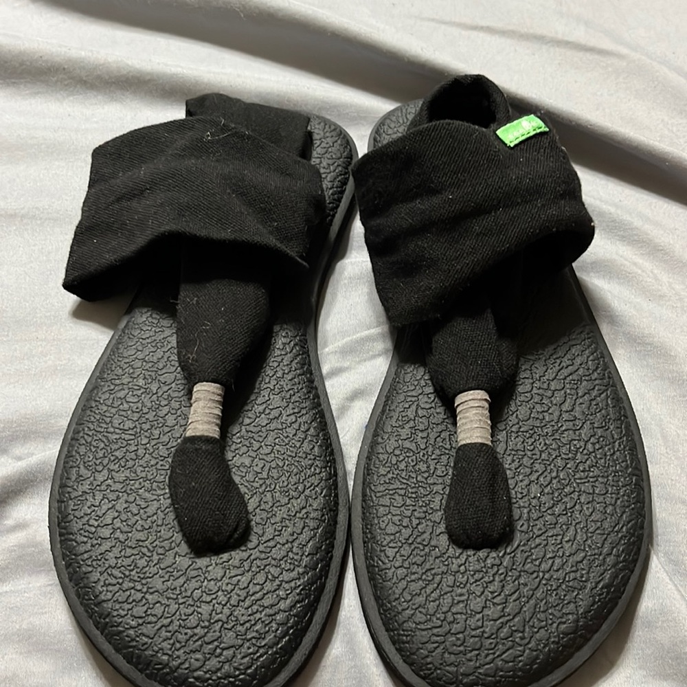 Black sandals